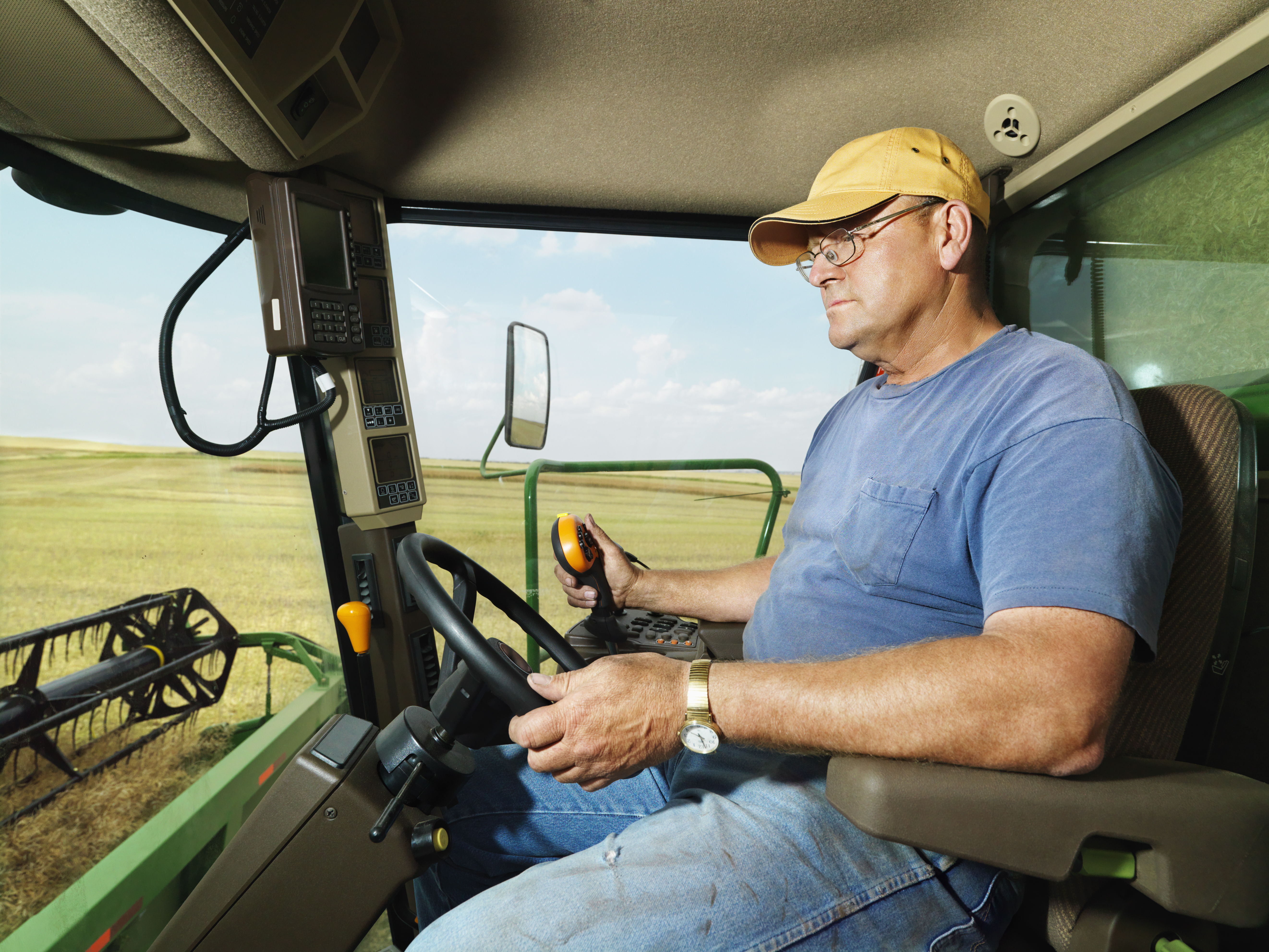 Tractor Driving